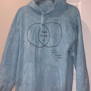 Justin Bieber Ariana Grande “Stuck With You” hoodie